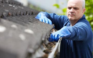 cleaning and inspecting Hellifield Green roofs